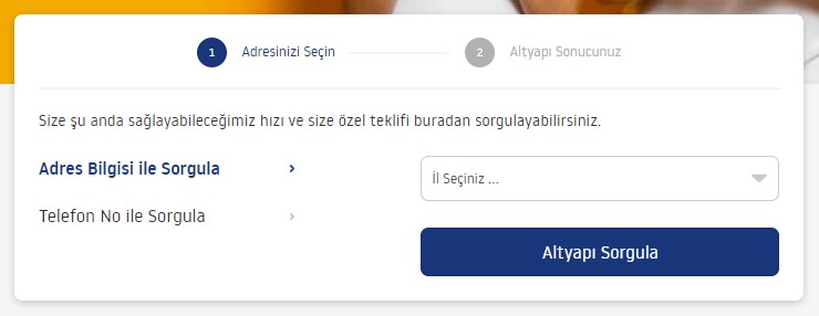 TurkNet Altyapı Sorgulaması Nasıl Yapılır