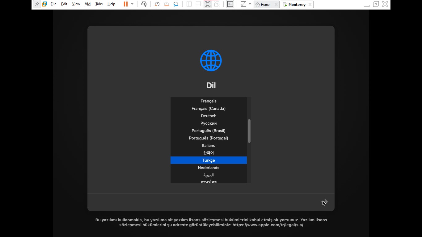 Sanal Bilgisayara macOS Monterey Nasıl Kurulur?