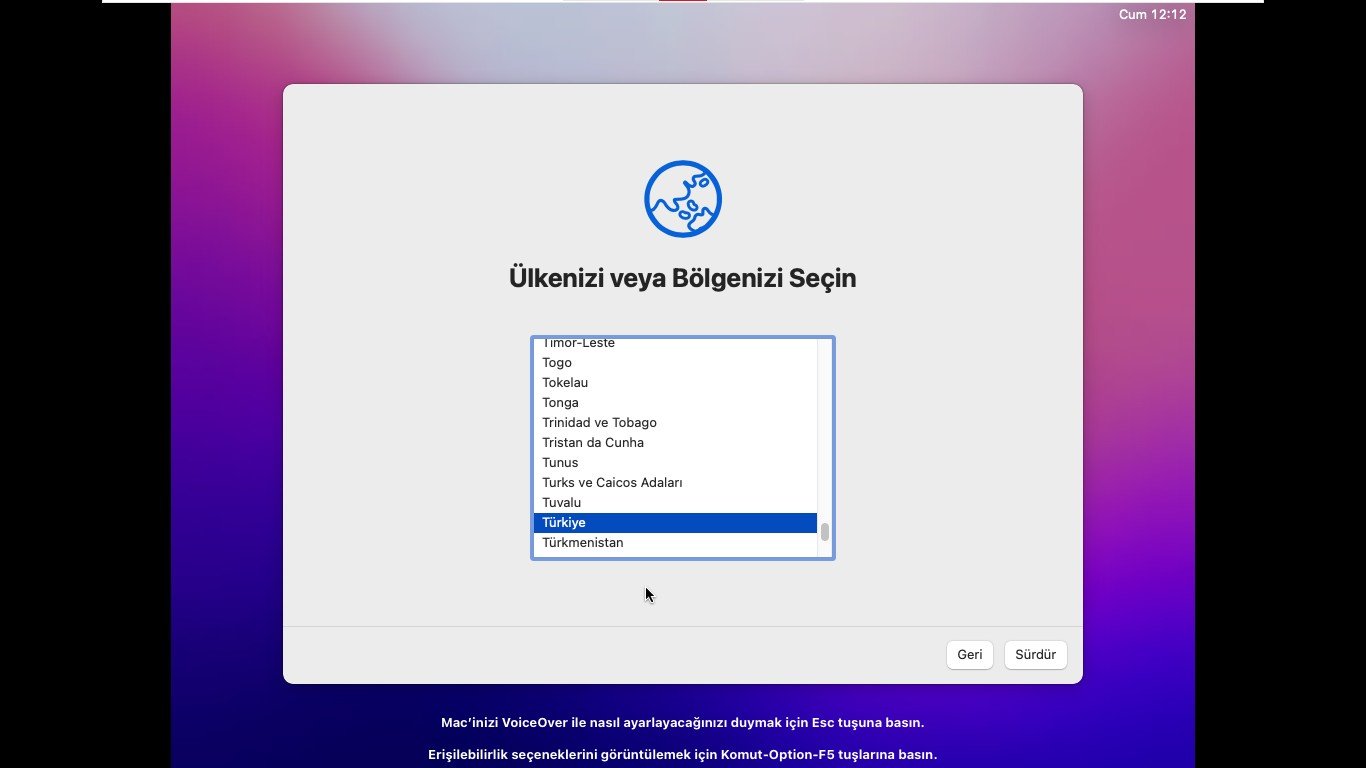 Sanal Bilgisayara macOS Monterey Nasıl Kurulur?