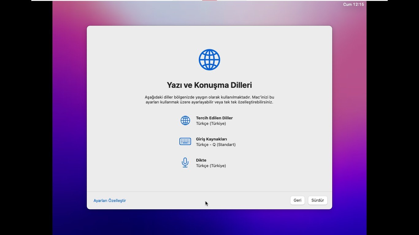 Sanal Bilgisayara macOS Monterey Nasıl Kurulur?