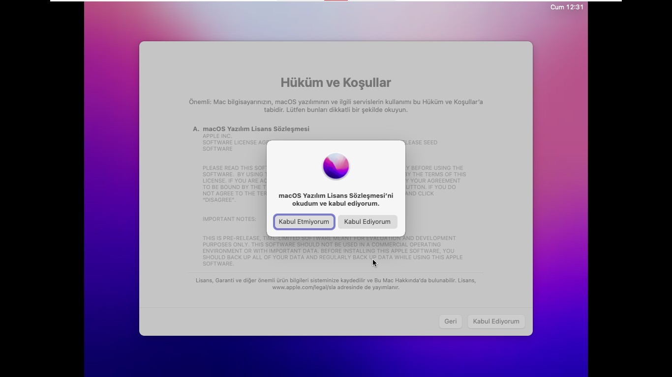 Sanal Bilgisayara macOS Monterey Nasıl Kurulur?