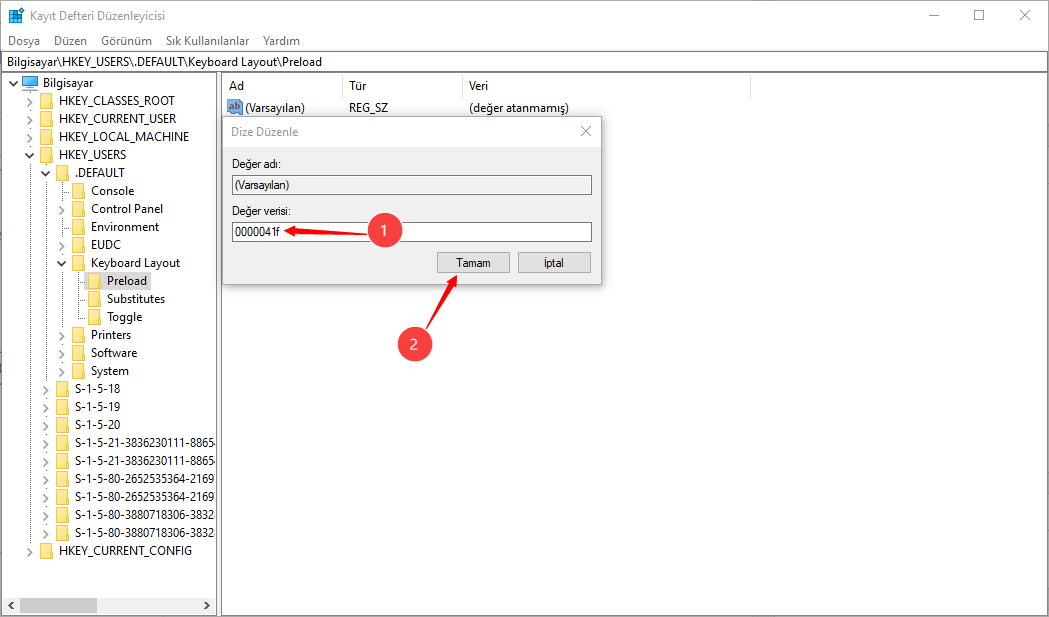 Windows Klavye Dili Otomatik Değişiyor Kesin Çözüm