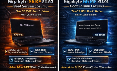Gigabyte G6 Boot Sorunu